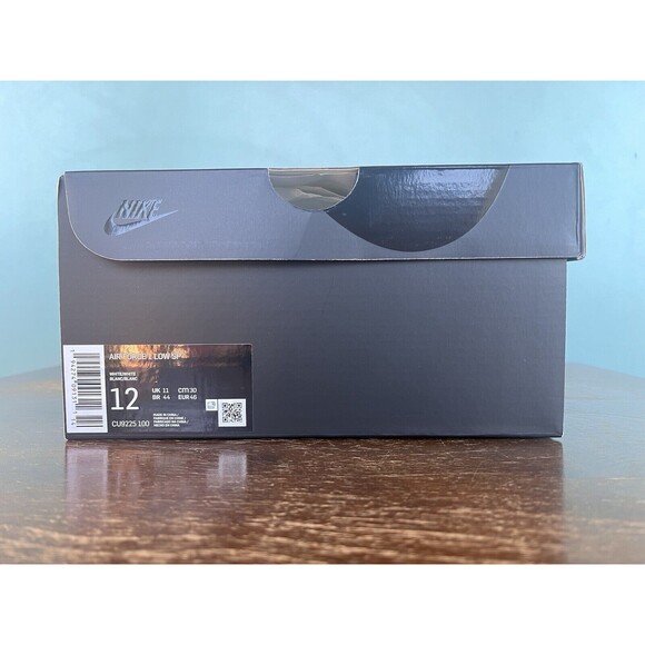 Nike Air Force 1 Low x Supreme Triple White Men's Size 12 CU9225-100 - Picture 10 of 10